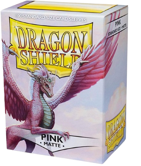 Dragon Shield - Matte Pink Sleeves (100)