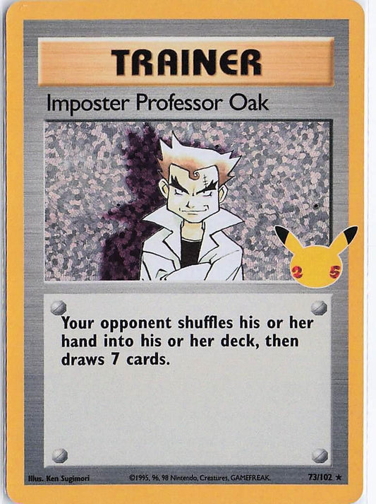 Impostor Professor Oak 73/102 (H)(S)