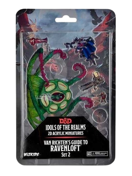 Dungeons & Dragons - 2D Acrylic Miniatures: Van Richten's Guide to Ravencroft Set 2