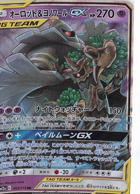 Trevenant & Dusknoir GX 053/173