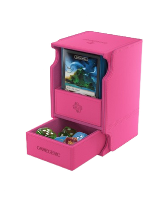 Gamegenic - Pink Watchtower 100+ XL Convertible Deck Box