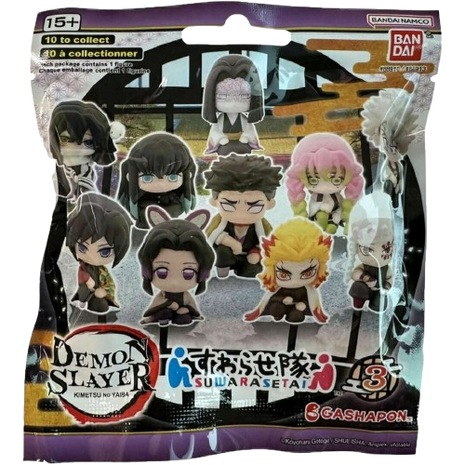 Demon Slayer - Suwarase-Tai Series 3 Sitting Mini Figure Blind Bag