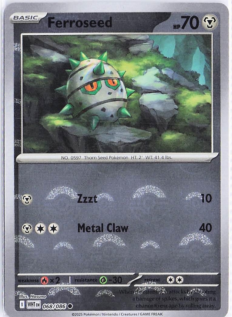 Ferroseed 068/086 (Pokeball)