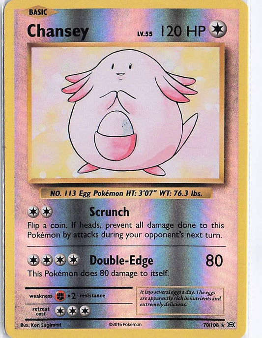 Chansey LV.55 70/108 (RH)