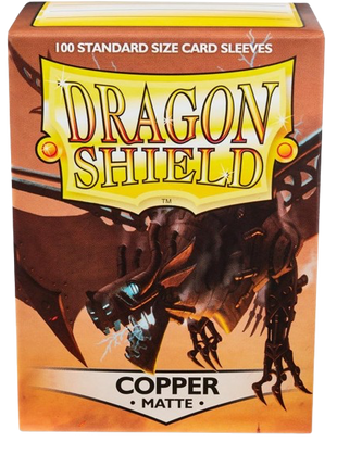Dragon Shield - Matte Copper Sleeves (100)