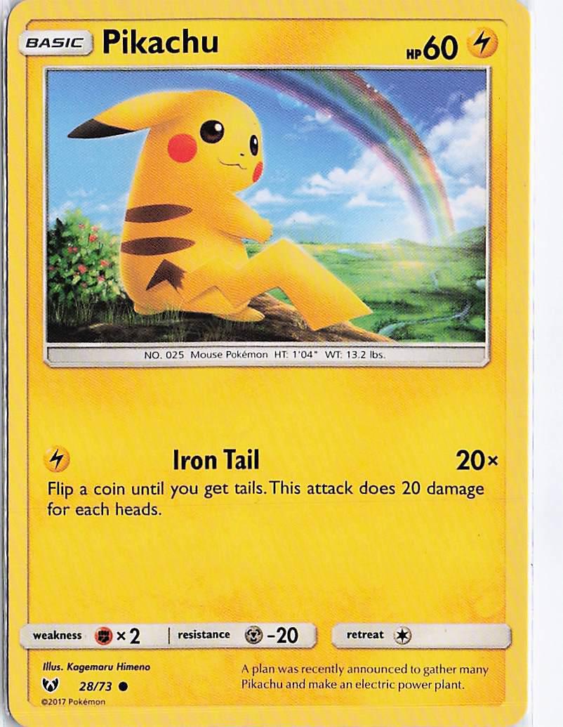 Pikachu 28/73