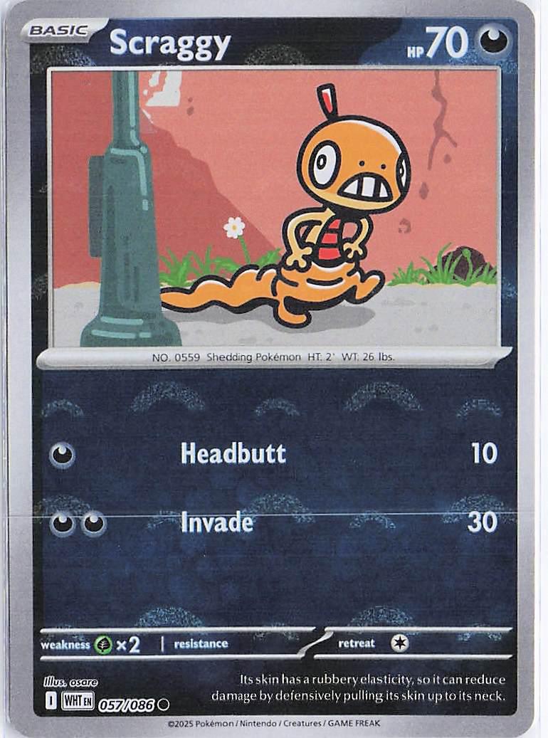 Scraggy 057/086 (Pokeball)