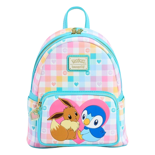 Loungefly - Pokemon: Piplup and Eevee Friends Mini Backpack