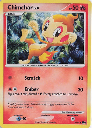 Chimchar LV.8 14/17 (H)