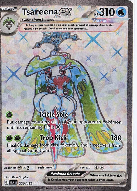 Tsareena ex 220/182