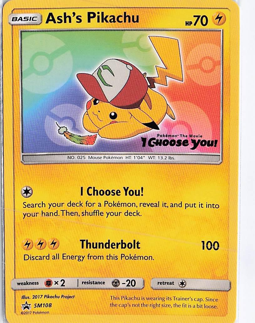 Ash’s Pikachu SM108