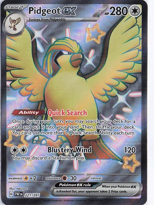 Pidgeot ex 221/091