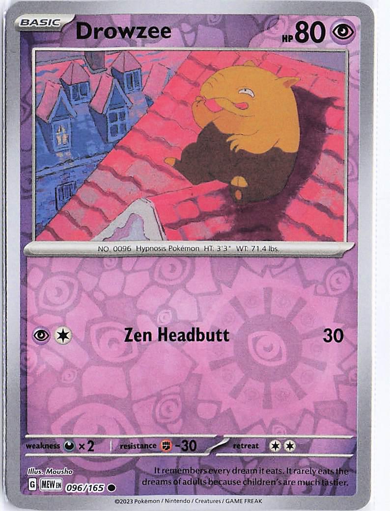 Drowzee 096/165 (RH)