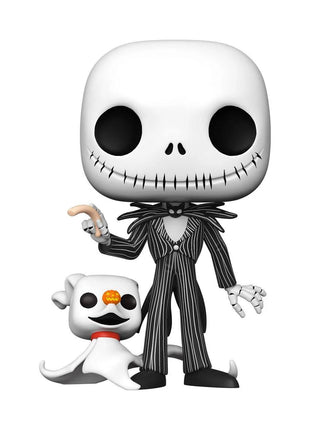 Nightmare Before Christmas - Jack with Zero #809 Jumbo Funko Pop!