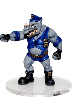 Rumbleslam - Officer Reno Miniature Figure