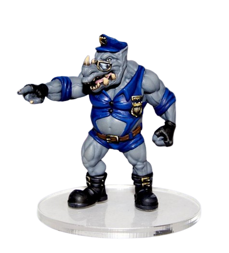 Rumbleslam - Officer Reno Miniature Figure