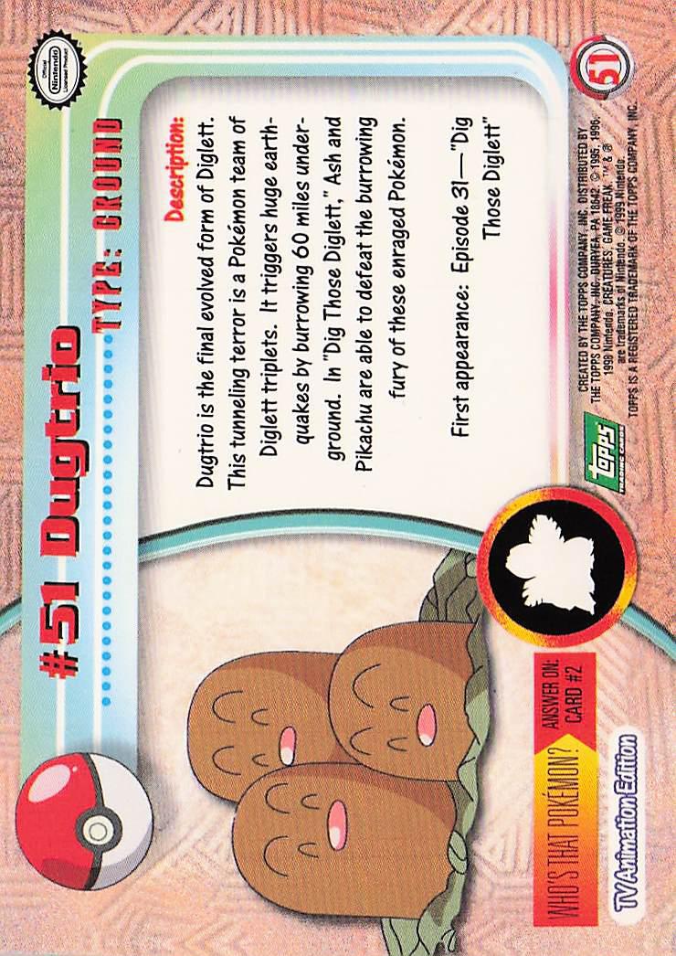 Dugtrio #51