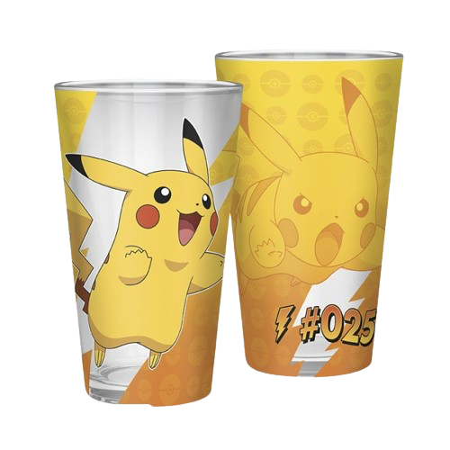 Pokemon - Pikachu Foil Glass