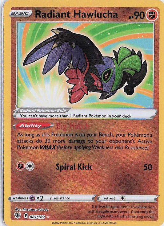 Radiant Hawlucha 081/189
