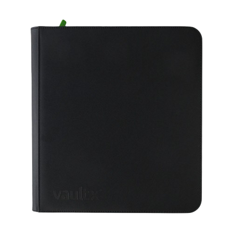 Vault X - Black 12 Pocket XL Zip Binder