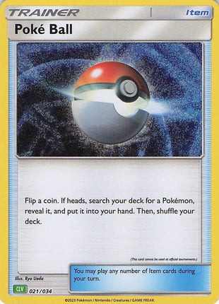Poke Ball CLV 021/034