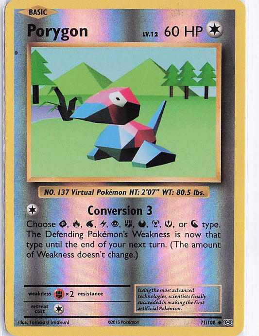 Porygon LV.12 71/108 (RH)