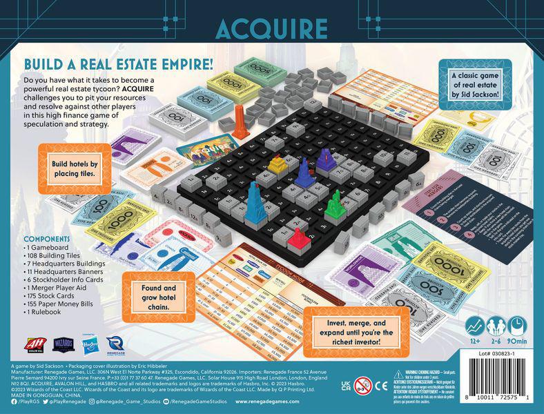 Acquire Board Game