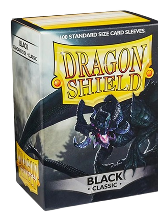 Dragon Shield - Classic Black Sleeves (100)