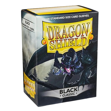 Dragon Shield - Classic Black Sleeves (100)