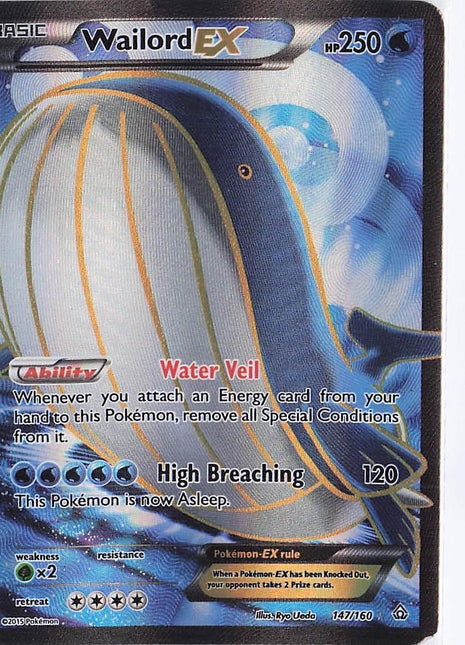 Wailord EX 147/160