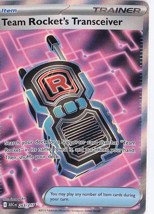 Team Rocket's Transceiver 263/217