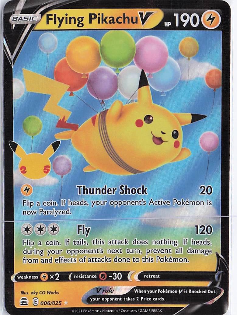 Flying Pikachu V 006/025