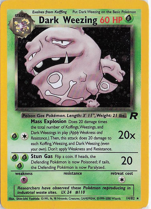 Dark Weezing 14/82 (H)