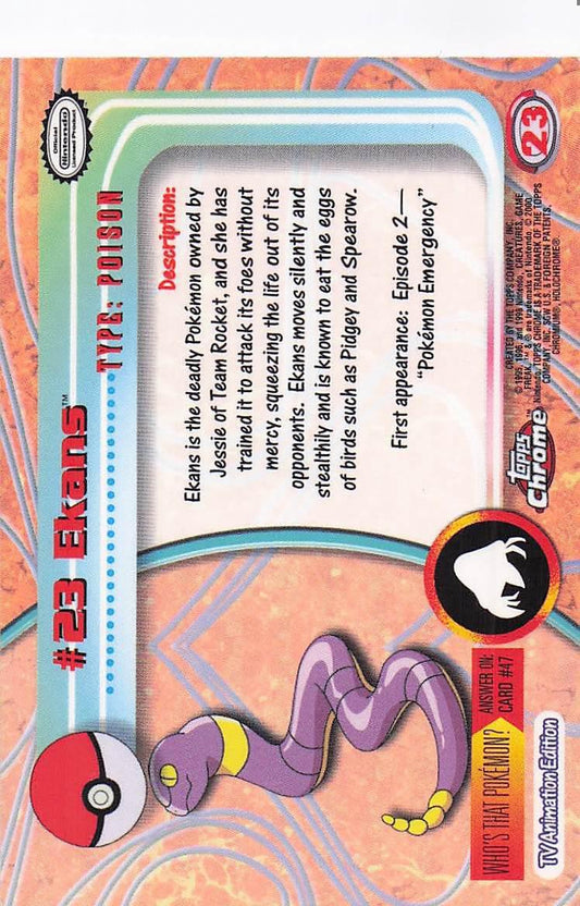 Ekans #23 Holo
