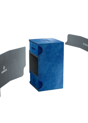 Gamegenic - Blue Watchtower 100+ Convertible Deck Holder