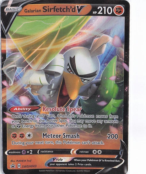Galarian Sirfetch’d V SWSH043