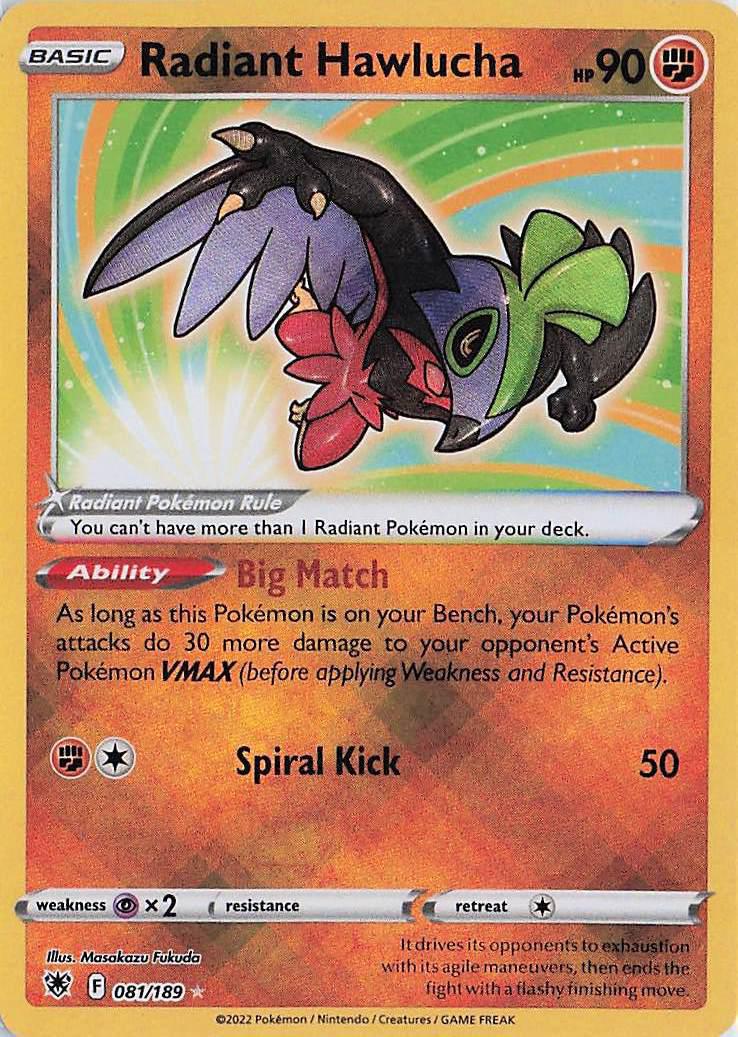 Radiant Hawlucha 081/189