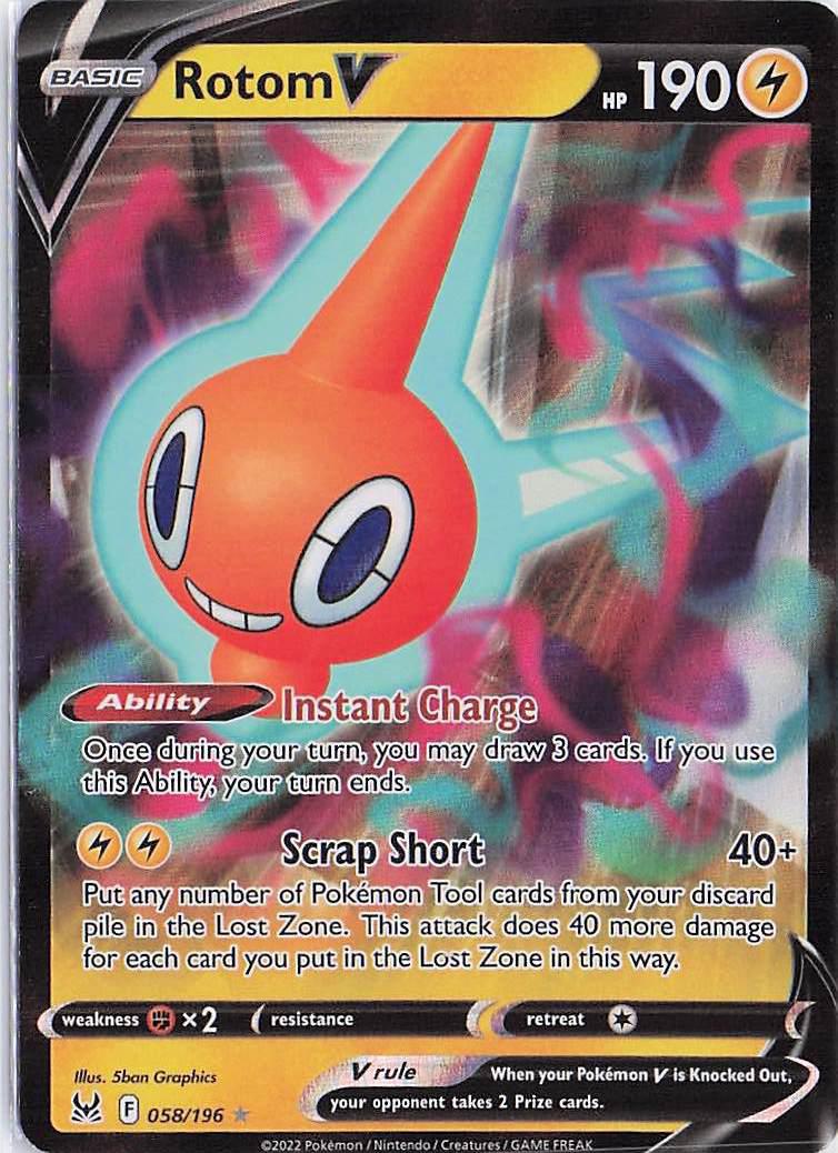Rotom V 058/196