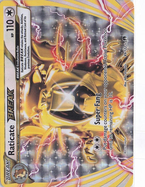 Raticate BREAK 89/122