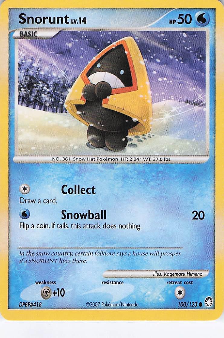 Snorunt LV.14 100/123