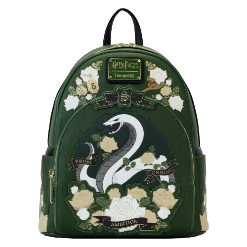 Loungefly - Harry Potter Slytherin House Tattoo Mini Backpack