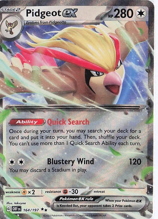 Pidgeot ex 164/197
