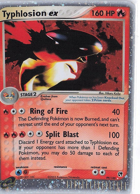 Typhlosion ex 99/100 (H)