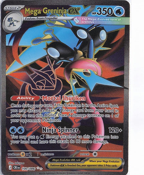 Mega Greninja ex 100/086