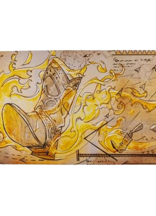 Magic: The Gathering - Brothers War: Schematic Playmat V3
