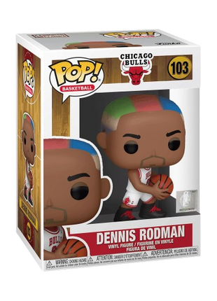 NBA - Dennis Rodman (Bulls Home) #103 Funko Pop!