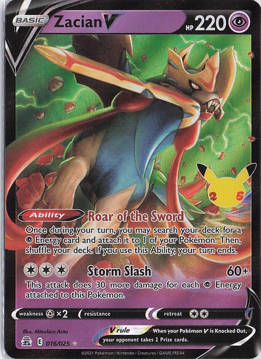 Zacian V 016/025