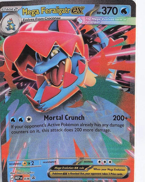 Mega Feraligatr ex MEP036