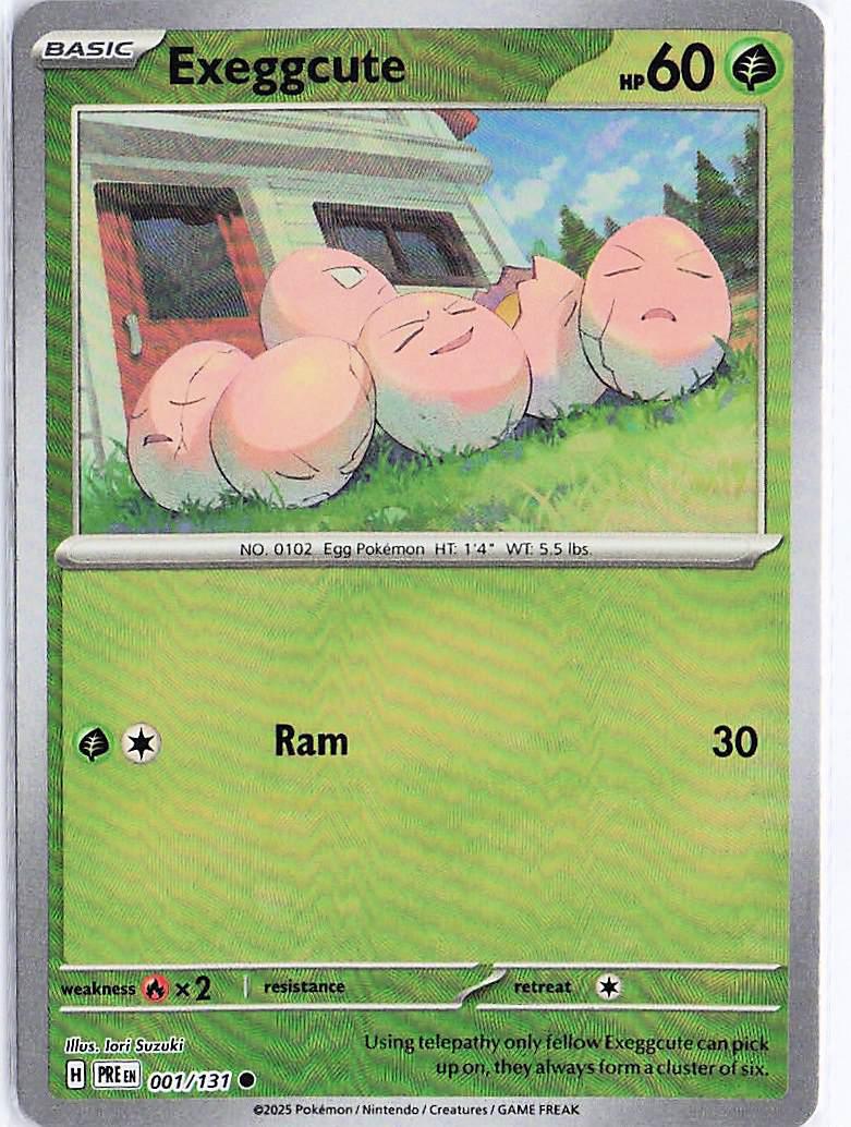 Exeggcute 001/131 (Pokeball)