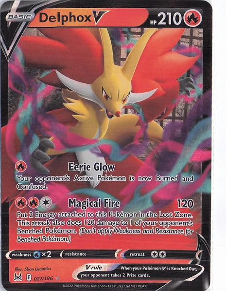 Delphox V 027/196